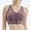 Purple, variant on EHQJNJ Bralettes for Women with Support Padded Women's No Steel Ring Cross Back Adjustment Yoga Running Bra Bralettes for Women with Support Plus Womens Bralettes with Support Padded