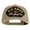 Khaki, variant on U.S. Navy Iraqi Freedom Veteran Patched Solid Cotton Twill 5 panel Mesh Back Cap - Grey OSFM