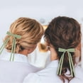 thumbnail image 2 of Hearth & Gear 2 Pcs Pinces à Cheveux pour Femmes avec Ruban à Franges Nœud Papillon Pinces à Cheveux pour Femmes avec Longue Queue Pinces à Cheveux Solides Accessoires pour Cheveux Longs Barrettes Pinces à Cheveux avec Nœud Barrettes à Cheveux Roses, 2 of 6