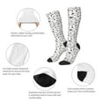 thumbnail image 6 of Fotbe Cute Cat print Women's Men's Novelty Crew Socks Cotton Socks Knee High Socks for Walking,Running,Nurses,Pregnancy, 6 of 9