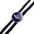 thumbnail image 2 of Tuna Fish Design Western Southwest Cowboy Necktie Bow Bolo Tie, 2 of 3