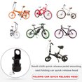 thumbnail image 2 of Pedal de bicicleta plegable hebilla de liberación rápida adaptador de montaje de Pedal MKS para Brompton JShteea El nuevo, 2 of 7