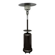 AZ Patio Heaters HLDS01-WCGT Tall Patio Heater with Table, 87-Inch, Hammered Bronze