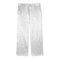 thumbnail image 4 of Migroa Mens Baggy Casual Dress Pants Lightweight Pleated Wide Leg Pants Loose Relaxed Fit Trousers White XL, 4 of 5