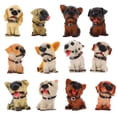 thumbnail image 1 of 12pcs Dog Figurines Playset Realistic Detailed Puppy Figures Dogs Animals Toy, 1 of 8