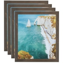 ArtToFrames 20" x 28" Oak Picture Frame, 20x28 inch Brown Wood Poster Frame (WOM-4742), 4 Pack