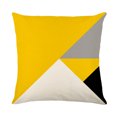 thumbnail image 2 of Juego de 4 fundas de cojín de 45x45 cm, funda de almohada suave decorativa con diseño geométrico Simple para el hogar, la sala de estar, el dormitorio y el sofá TUNC  Sencillez, 2 of 5