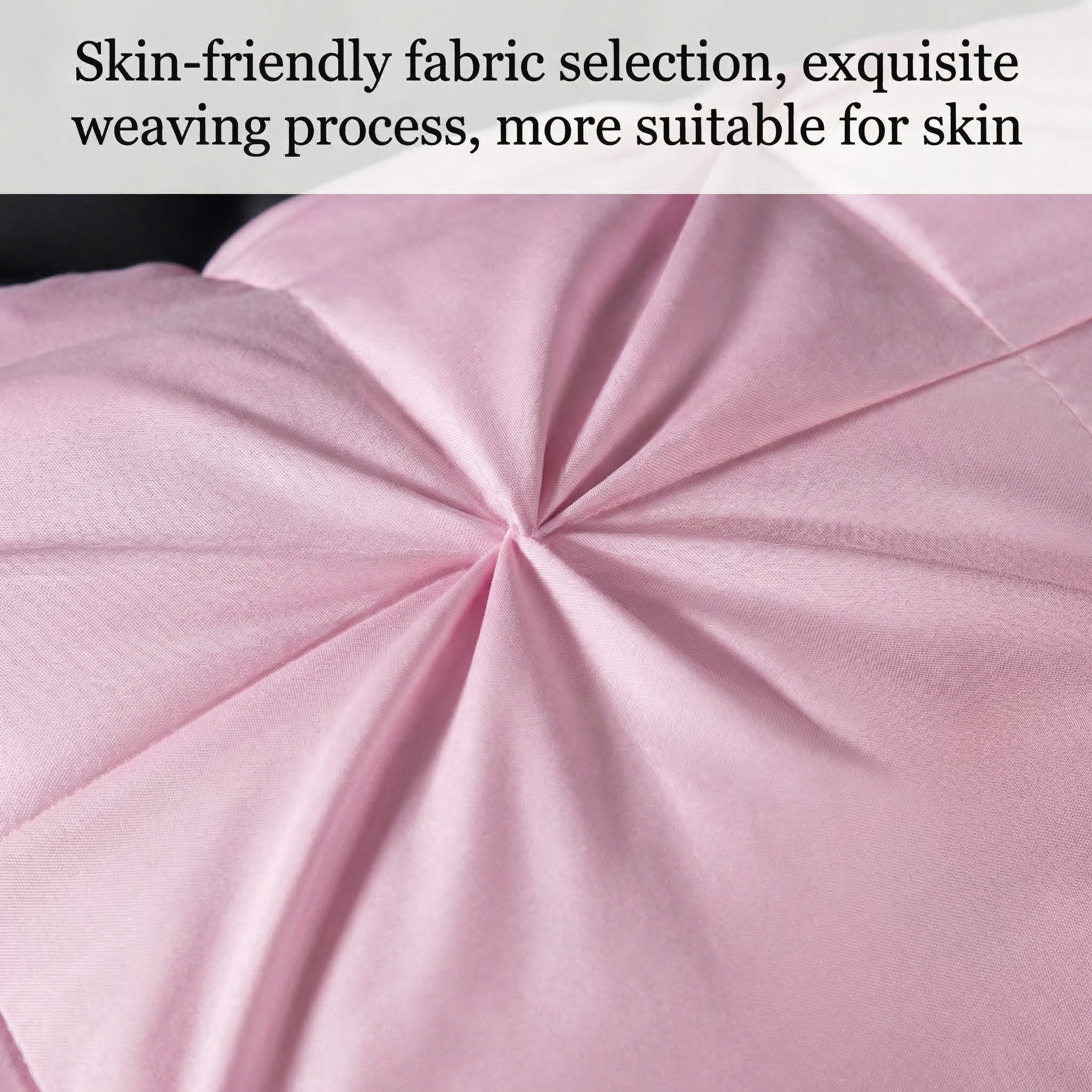 2PCS Hotel Quality Pinch Pleat Pillow, Breathable & Skin-Friendly Pillow Core, Light Luxury Decorative Pillow, Neck Support & Sleep Enhancing Pillow, Available in Multiple Colors(pink,Queen)