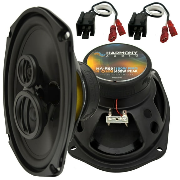 Fits Dodge Ram Truck 3500 03-05 Front Door Replacement Speakers Harmony HA-R69