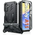 thumbnail image 1 of wonima44 for Samsung Galaxy A15-5G Case: Military Grade Drop Proof Protection Phone Cover with Kickstand | Heavy Duty Rugged Full Body Protective Shockproof Matte Textured TPU Cases - 6.5 Inch (Black), 1 of 1