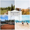 thumbnail image 2 of COOS BAY 6'x4' Instant Pop Up Canopy Tent with Adjustable Sun Wall, Lightweight Compact Portable Canopy with Carry Bag, White, 2 of 8