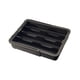 thumbnail image 5 of Organizador de cajones para cubiertos, bandeja expandible para cubiertos, gran capacidad, ahorro de espacio. Negro, 5 of 9