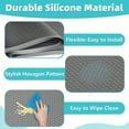 thumbnail image 2 of 1pc Under-Sink Organizers, Waterproof And Oilproof Cabinet Mats, Flexible Silicone Under Sink Liners, Drip Spill Protectors, For Kitchen And Bathroom, Cabinet, Drawer And Shelf, Kitchen Organizers An, 2 of 4