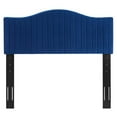 thumbnail image 2 of Modway Brielle Channel Tufted Performance Velvet King/California King Headboard in Navy, 2 of 6