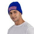 thumbnail image 3 of Filipino Flag Beanie Hat Knit Hat Skull Cap for Men Women Winter Hat Blue, 3 of 4