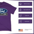 thumbnail image 6 of Ford Tractor Logo Blue T-shirt Vintage Farm Rustic Classic Brand Heritage Retro Life Agricultural Field Men's Tee, 6 of 7