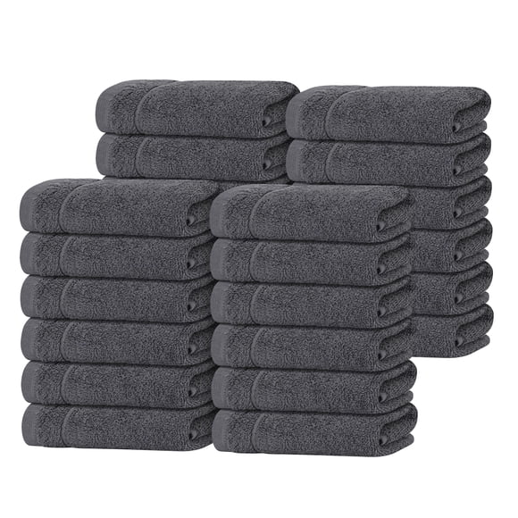 Paños de lavado Tens Towels 30 cm 24 unidades gris oscuro