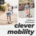 thumbnail image 2 of Scoot & Ride Stand-up Scooter for Children, Ages 3-6, Highwaykick 3, Lemon, 2 of 12