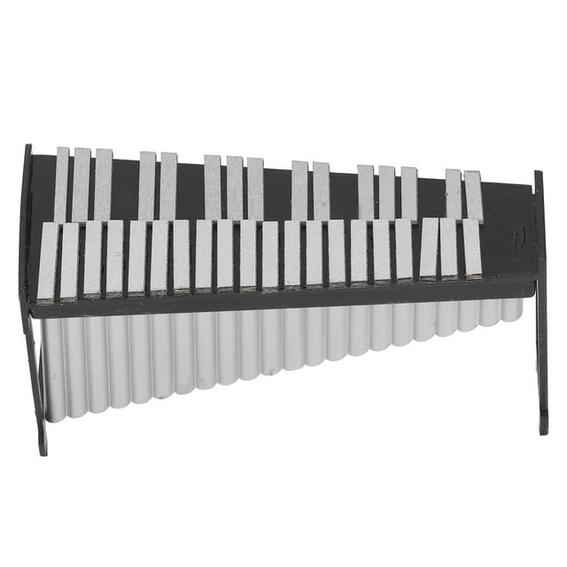Mini Marimba, Glossy Appearance Marimba Model Exquisite Handcraft Shiny Texture for Gift for Table Decoration