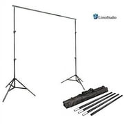 LimoStudio Photo Video Studio 10Ft Adjustable Muslin Background Backdrop Support System Stand, AGG1112