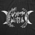 thumbnail image 2 of Womens Village Witch T Shirt Funny Halloween Tee Womens Graphic Tees, 2 of 9