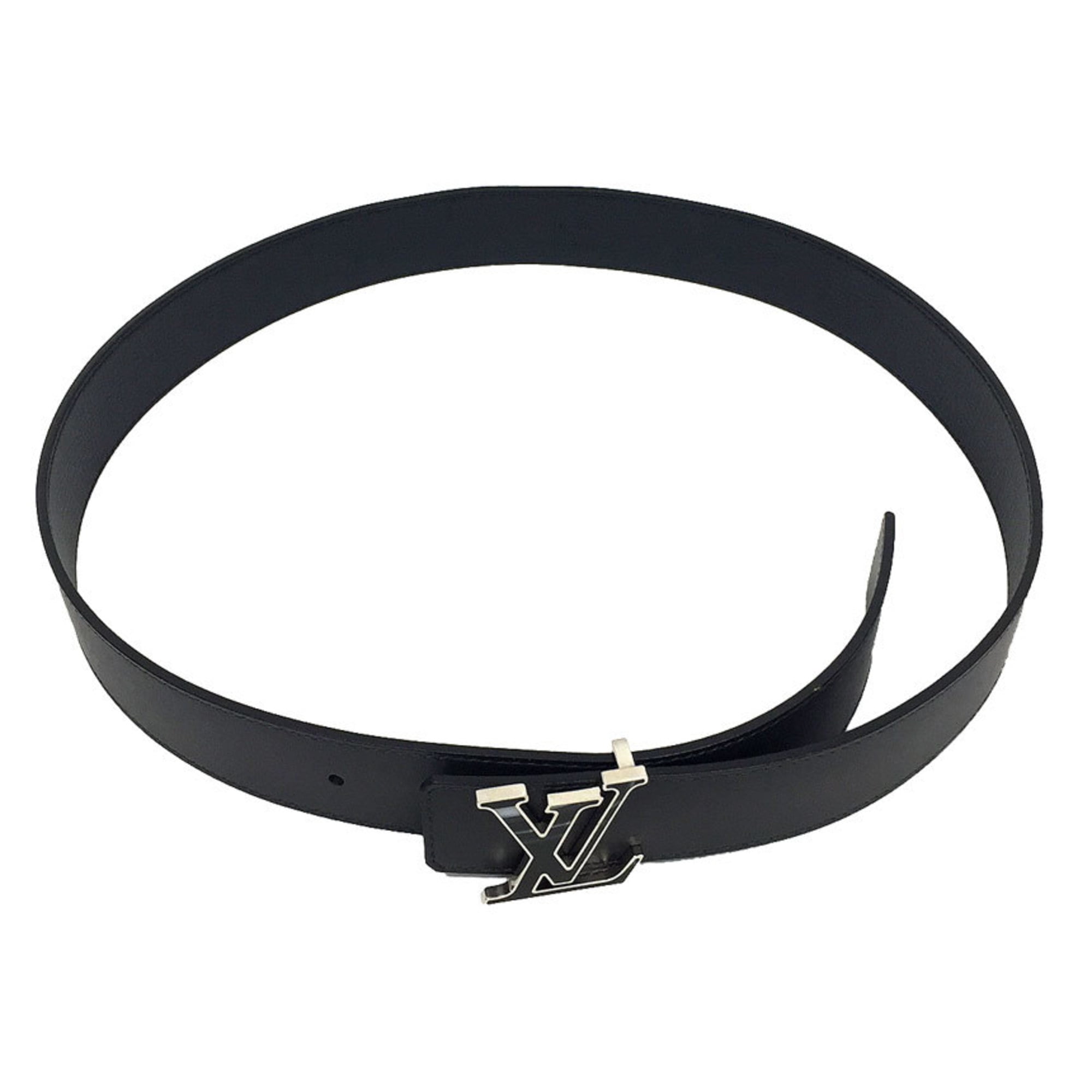 Leather belt Louis Vuitton Black size Not specified International in  Leather - 24972783