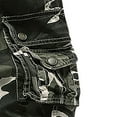 thumbnail image 6 of UVEASISHA Mens Camo Cargo Shorts Big and Tall Straight Leg Short Pants Summer Outdoor Hiking Work Shorts with Pockets Gray 29, 6 of 6