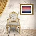 thumbnail image 3 of Plank, Savanah 14x12 Gold Ornate Wood Framed with Double Matting Museum Art Print Titled - Abstract Sunset, 3 of 4