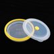 thumbnail image 3 of Recipientes de Almacenamiento de Alimentos de Silicona Plegables Redondos con / BPA Lids Airtight Lids - Cereal de Comida Prep Leader Bowl Organizació 900ml Soledad Tazones de camping plegables, 3 of 10