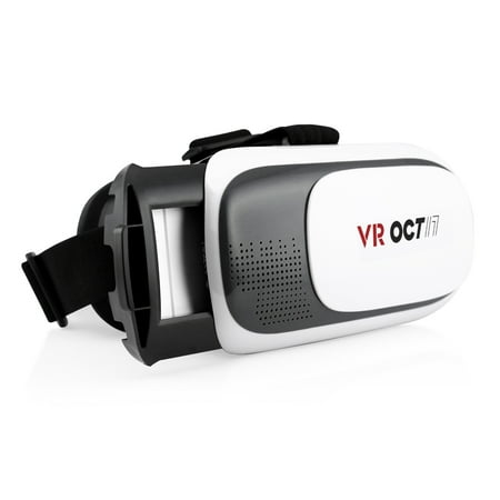 Oct17 VR 2.0 2nd Gen Virtual Reality 3D Glasses Goggle Headset Adjustable Focal Eye Pupil Distance Resin Lens For Smartphones IOS Android Iphone 6 plus Samsung Galaxy S6 Edge+
