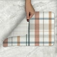 thumbnail image 5 of (4 pack) Conimar Woven Plaid Reversible Individual Table Placemat, 17.13" x 11.25", Tan, Flexible Plastic, 5 of 7