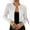 White, variant on Women’s Elegant Open Front Long Sleeve Bolero Shrug Jacket – Lightweight Cardigan for Dressy and Casual Outfits