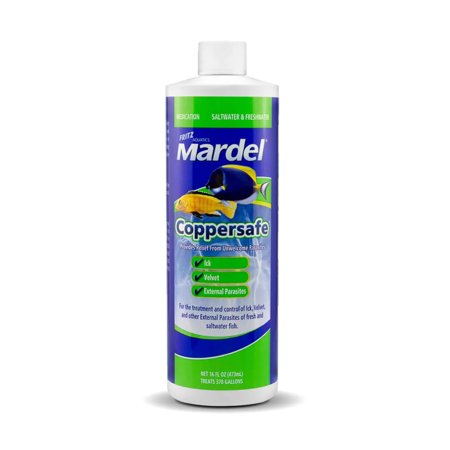 UPC: 0080531420607 | Fritz Mardel Copper Safe for Freshwater and Saltwater Aquariums  16 oz