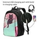 thumbnail image 2 of Fotbe Cats On Broomstick Mochila con Estampado y Puerto USB para Hombre y Mujer, Mochila Antirrobo, Mochila de Viaje, Mochila Escolar, Mochila Universitaria, 2 of 7