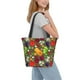 thumbnail image 2 of Fotbe Begetable Bolsa de Playa con Estampado, Bolsa de Hombro, Bolsa de Mano Espaciosa, Bolsa de Viaje Ligera, Bolsa de Compras Versátil, 2 of 6