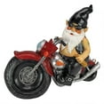 thumbnail image 3 of Design Toscano QM7512103 Home and Garden Axle Grease the Biker Gnome Statue, 3 of 5