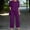 Purple, variant on Itsame Womens Sets, Sleeveless Top Long Sleeve Cardigan with Wide Leg Pants Casual Outfits Blue S