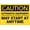Warning Sign 3, variant on Caution Authorized Personnel Do Not Enter Spanish Sign, 8"x12" Rust-Free Aluminum Metal Sign, Weather-Resistant Bilingual Sign