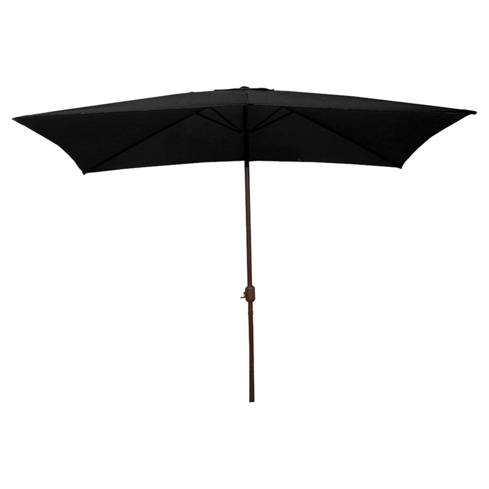 Northlight 9 8 X 6 5 Ft Aluminum Patio Umbrella With Hand Crank Northlight 9 8 X 6 5 Ft Aluminum Patio Umbrella With Hand Crank Walmart Com
