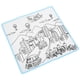 thumbnail image 4 of Tapete Para Garabatos, Líneas Claras, Tapete Para Colorear, Estilo Urbano, Material Saludable Con Bolígrafo De Color De 12 Piezas Para Niños Pequeños, Dibujo Educativo,, 4 of 7