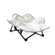 thumbnail image 4 of Cama plegable para perros, resistente, con cojín, desmontable, para gatos y perros, ideal para Blanco L, 4 of 9