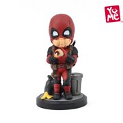 YuMe Deadpool Action Hero Series Hero Box - 3 Collectible Toy Figurines, Marvel Superhero Movie Inspired Toy Figure Set, Collectible Statues, Fun Gift for Adults, Boys, Girls, and Kids Ages 14+