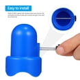 thumbnail image 3 of unbranded 4Ud Tapas Para De En Plástico ABS Con Tornillo De Inoxidable Azul, 3 of 6