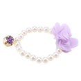 thumbnail image 2 of OTVIAP Dog Pet Pearl Flower Collar Elastic Necklace for Puppy Collar Jewelry Accessory, Pet Pearl Collar, Pet Pearl Necklace, 2 of 7