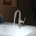 thumbnail image 3 of Kibi Circular Single Handle High-Arc Bathroom Sink Faucet, 3 of 3