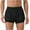 Black, variant on Mens Shorts Solid Color Training Elastic Waist Pocket Bermuda Shorts Black L