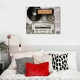 thumbnail image 4 of Nawypu Wall Art Motivational Canvas Wall Art Office Wall Art Inspirational Wall Decor Music Poster Office Decor Black White Cassette Tape Motivational Poster Modern Pop Art Ready to Hang, 4 of 4