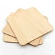 thumbnail image 5 of Cuadrados de madera Piezas de madera Hojas de madera contrachapada cuadradas en blanco Decoraciones de Año Nuevo Adornos de Navidad con esquinas redondeadas Inevent HA012174-00, 5 of 7