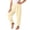 Yellow, variant on WAVSUF Girls Jogger Pants Straight Fit Elastic Waist Ice Silk Knitted Summer Daily Active Sweatpants Purple Size 6