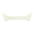 thumbnail image 2 of Wrapables® Butterflies Wedding Decor Napkin Rings (Set of 50), White, 2 of 4